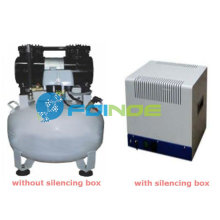 portable dental oilless air compressor